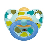 NUK Baby Pacifier 18-36 M Latex Boy Apples Soother Toddler 7971-4