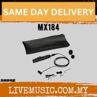 Shure MX184 Supercardioid Wired Lavalier Microphone ( MX-184 / MX 184 )