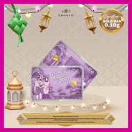 GB GOLD Pengantin Purple GoldBar 0.1g (Emas 999.9)