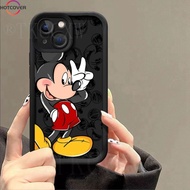 For OPPO A12 A12e A7 AX7 AX5S A5S AX5 A3S Find X6 Pro A60 Casing Disney Minnie Mickey Pattern Eyes Angel Eyes Phone Case Soft Protective Cover