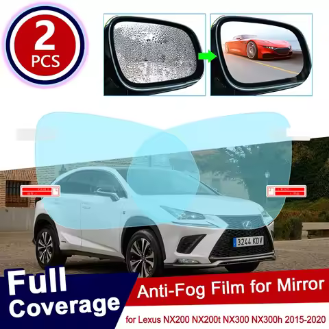 for Lexus NX NX200 NX200t NX300 NX300h 200 300 200t 300h 2015~2020 Car Mirror Window Clear Film Rain