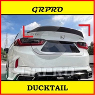 🔥Barang Cun2🔥Honda City GN2 & GN3 Sedan 2020 - 2023 Ducktail Spoiler/ Trunk Spoiler (UNPAINT)