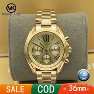 (Golden Shell 6) MICHAEL KORS Watch For Men Original Pawnable Gold MK Watch For Women Original MICHAEL KORS Watch For Couple Pawnable Original Gold MK Watch Pawnable Original Gold MK Watch For Women Authentic Pawnable MK Watch For Men Original Waterproof