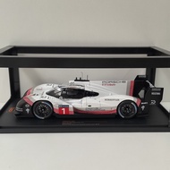 IXO 1/18 PORSCHE 919 Hybrid EVO 2018 #1 Porsche Racing Model Alloy Does Not Open Does Not Steer Tail