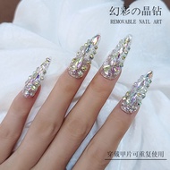 Wearable Nails Pure Handmade Premium Wearable Style Fake Nails Long Special Nail Tips Finished Produ
