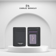 Charles Berkeley CAMPBELL Saffiano Leather Cardholder Genuine Leather Cardholder (XY-2523-A)