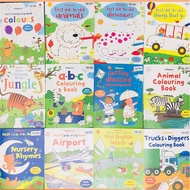 Activity sticker and coloring books for 2-6 year old kids