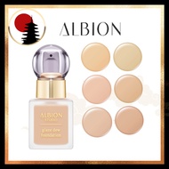 ALBION　Studio Glaze Dew Foundation: Provides lasting moisture and a beautiful finish