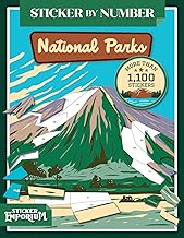 Sticker by Number America's National Parks: Fusion of Paint-by-Number and Sticker Fun by Sticker Emp
