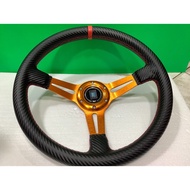 Car Steering Wheel 3-Inch Lift 13.5 Inches Wide
