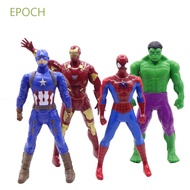 EPOCH Kids Gift Action Figure 17cm Collection Model Marvel Avengers Figure Toy Captain America 1 / 10 Scale Super Hero Dolls Marvel Toys Hulk SpiderMan