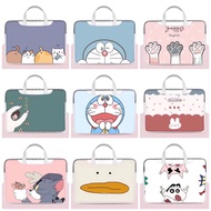 Large capacity laptop bag cute cartoon shockproof and waterproof portable laptop bag liner bag 13.3/