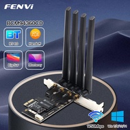 FENVI BCM94360CD Hackintosh PCIE Penyesuai Wayarles 1750Mbps Untuk Bluetooth 4.0 Dual Band 2.4G/5GHz