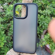 (Ốp Iphone) Ốp lưng Likgus nhám viền mầu chống sốc dành cho Iphone 14/Plus/Pro/Promax