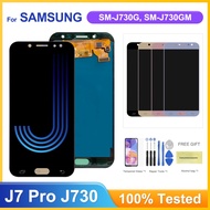 AAA+ Display Screen for Samsung Galaxy J7 Pro J730 J730F J730G Lcd Display Touch Screen Digitizer Assembly Replacement