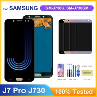 AAA+ Display Screen for Samsung Galaxy J7 Pro J730 J730F J730G Lcd Display Touch Screen Digitizer As