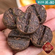 【第2件減80】【一斤】糯米香普洱茶熟茶小沱茶糯香普洱熟普茶葉小餅茶500克