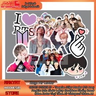 United Sticker Id Sticker KPOP BTS ARMY Full Member Cute Funny Sticker Decoration Laptop Notebook Tu