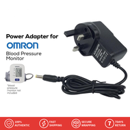 UK 3 Pin Power Adapter for Omron HEM-7121 HEM-7120 SEM-1 JPN500 JPN600 JPN700 HEM-8712 HEM-6161 HEM-