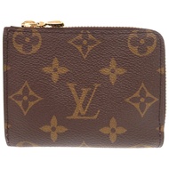 近全新 路易威登 L 型拉鍊 Portefeuille Noir Compact Monogram M25698 IC Eugenie 粉紅皮夾 LV 0312 [二手]LOUIS VUITTON