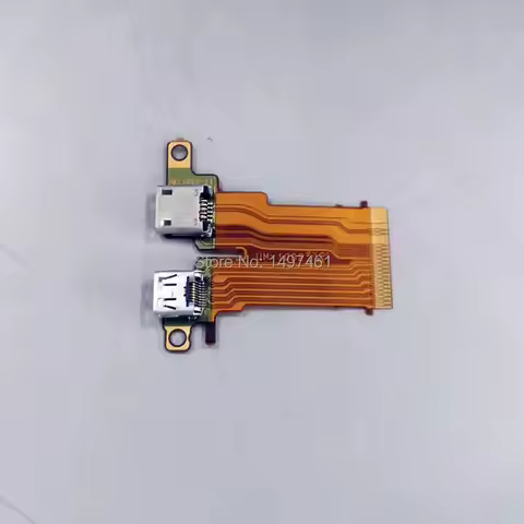 New USB and HDMI multi interface flexible cable assy repair part for Sony DSC-HX300V HX300 HX400 dig