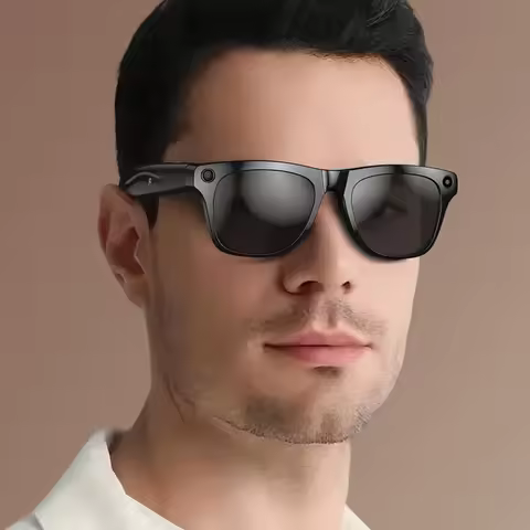 Smart Glasses HD Photo Video OpenAI Record Translation Touch Photochromic Lenses Bluetooth Call Musi