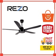 💁‍♀️REZO Deka Kronos Ceiling Fan with Remote Control (42"~56'') K9 F5P F4-4P / REZO S100 / P100 / ZE