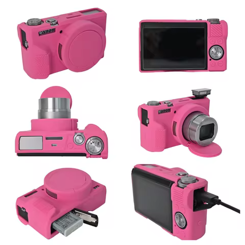 G7XM3 G7X3 Camera Soft Silicone Case For Canon PowerShot Mark III G7X III G7X 3 Armor Body Protect C