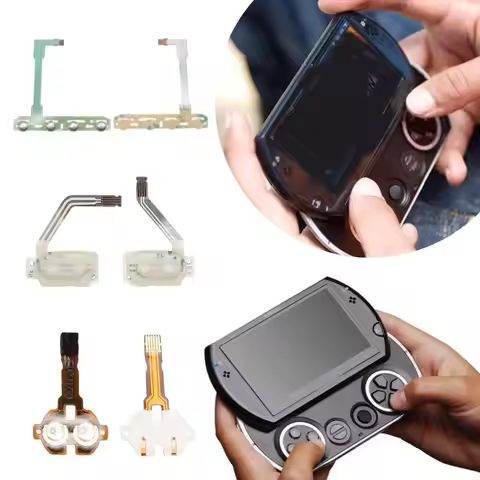 For PSP Go Start Select Funtion Volume L R Button Flex Cable For PSPgo LCD Display Screen Motherboar