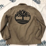 Timberland 教練外套 風衣 工裝外套 卡其色 size L