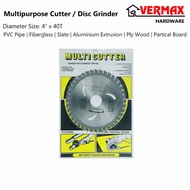Muitipurpose Saw Blade Cutter Grinder / Fiberglass PVC Pipe Slate Aluminum Extrusion Plywood Particl