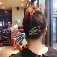 Hyuna Hair Clip Female Candy Color bb Bangs Clip Headdress Two-Piece Set Girl Korean Hairpin Side Cl