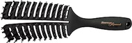 HERCULES SÄGEMANN - 9144 Flexy Shape Hair Brush | Flexible, Gentle Natural Hair Brush | Boar Bristles with Nylon Pins | Detangling Brush for Long Hair | Narrow