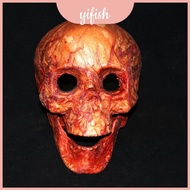 Eerie Skeleton Head Halloween Decor For Scary Party Atmosphere