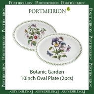 Portmeirion Botanic Garden 10inch Oval Plate (2pcs)