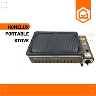 READY STOCK HIGH QUALITY HOMELUX 2IN1 PORTABLE CASSETTE GRILL HPB-8008B