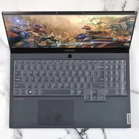 Silicone laptop keyboard cover skin Protector For Lenovo Legion S7 7i 7 16ARHA7 / Lenovo Legion 7 Ge