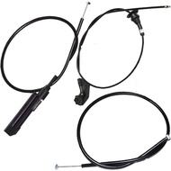 AUTOPA 3Pcs Engine Hood Release Cable Kit for BMW E39 525i 528i 530i 540i M5