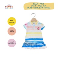 Czy & Co. - Polo Dress for Baby (1-7 Yrs Old) | Polo Dress for Girl | Kids Dress Baby Clothes OOTD19