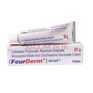 Fourderm India Foot Ointment For Hand and Foot Moss Body Moss Itch Decrustation 20g