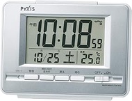 Seiko Clock Clock Clock Alarm Clock Radio Digital Temperature Display PYXIS BC411S
