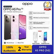 OPPO A5 PRO (5G) | 12(6+6GB) + 128GB | 2 Years OFFICIAL OPPO Warranty | IP69 Water&Dust Resistance |