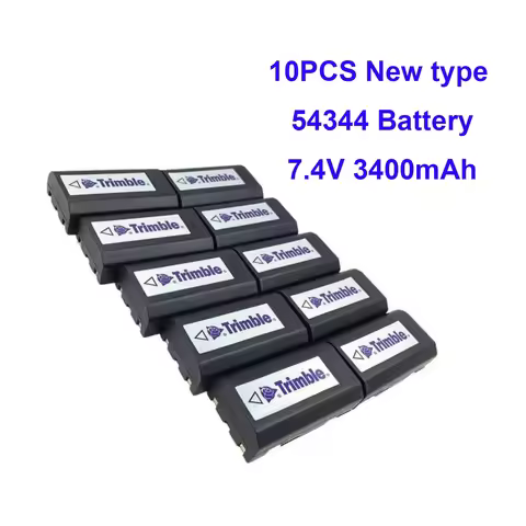 2pcs, 4pcs, 5pcs, 6pcs, 8pcs, 10pcs New Type 54344 Battery, 7.4V 3400mAh Battery for Trimble 5700 58