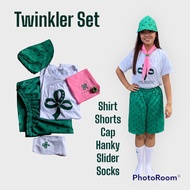 SCOUTING UNIFORM GSP TWINKLER SET (6 IN 1)