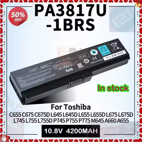 PA3817U-1BRS Laptop Battery for Toshiba Satellite C655 L655 L755 C675 C675D L645 L645D L655D L675 L6
