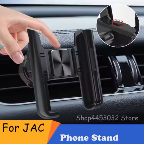 Phone Holder For Car For JAC T8 PRO J3 S2 S3 J7 JS4 J6 J5 JS2 GPS Support Manual Clamping Auto Inter
