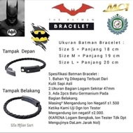 Berkualitas MCI Gelang Kesehatan Batman Bracelet Original MCI