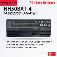 NEW NH50BAT-4 Laptop Battery For Hasee Z7-CT7NK Z7-CT5NA Z7-CT7GK CNH5S04 Z8-CA5NB Z8-CA5NS G7-CT7NA