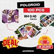 POLOROID WHITE FRAME || Minimum 9 Pcs  || 24 HOURS