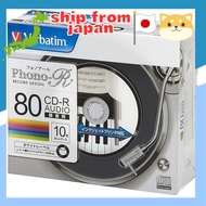 Verbatim Japan Music CD-R 80 minutes 10 discs Record-style label (inkjet compatible) Phono-R 48x spe